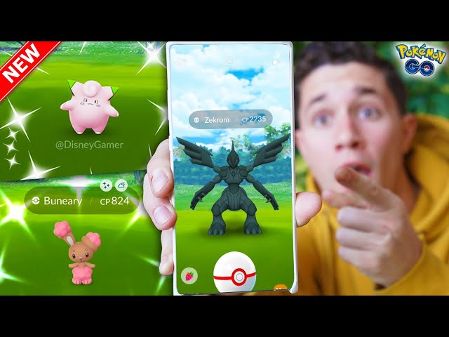 ZEKROM * in Pokémon GO + NEW Events and Shinies! 