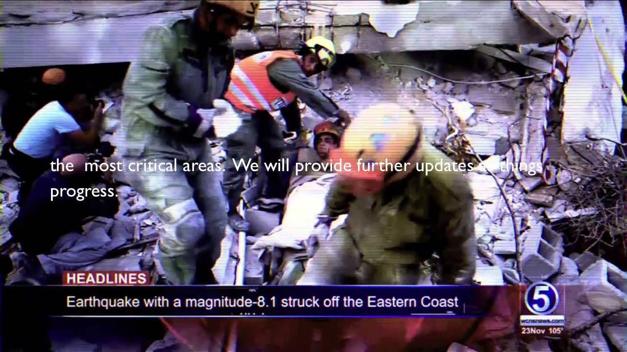 Inmarsat Live Operations Room - Disaster Response (English subtitles)