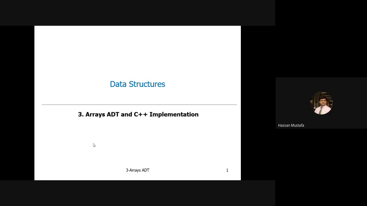 Lecture 04 Arrays Part A - YouTube