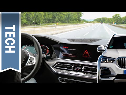 Nothalteassistent im BMW X5 im Test: Automatisches & manuelles Auslösen auf Landstraße und Autobahn