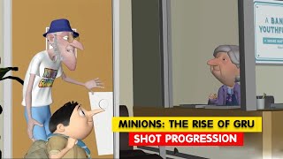 Minions - The Rise of Gru Shot Progression  | Animation Breakdowns | 3D Animation Internships