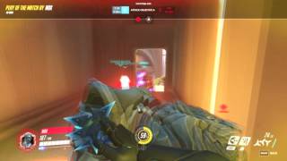 (Genji) Insane reaction reflection (Hanzo ult)