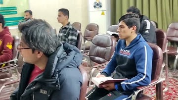 ‏دورة إعداد القراء المواهب بإشراف القارئ حسين محمد شلال معهد القرآن فرع بغداد￼