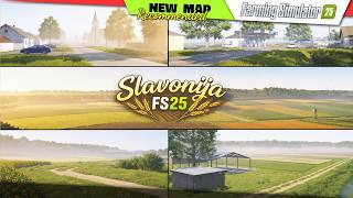 FS25 ★ NEW MAP Slavonija - Farming Simulator 25 New Map Review QHD