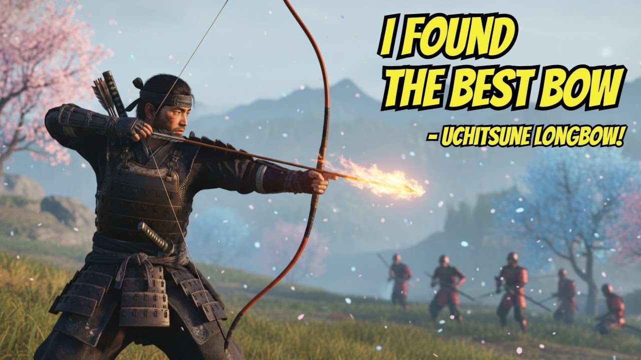 I Found the BEST Bow in Ghost of Tsushima - Uchitsune Bow Gameplay