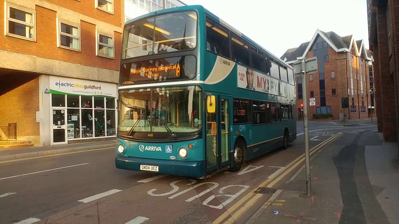 Here is the A bus in Guildford YouTube