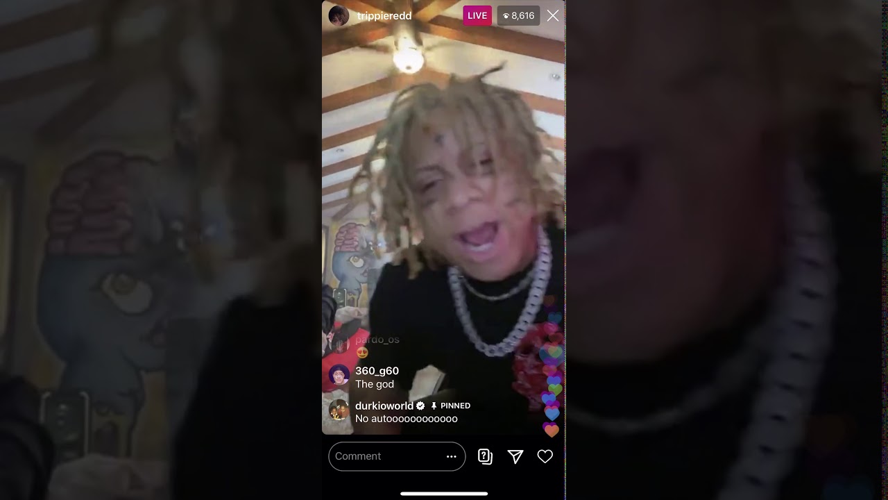 *LEAKED* Trippie Redd Plays Unreleased Songs On Instagram Live - YouTube