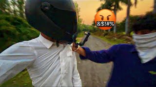 Ladai ho gai 😱🤬 || bike rider Moto vlog