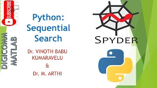 Python Sequential Search by Dr. Vinoth Babu Kumaravelu