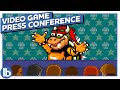 Bowser Loses The Big One - Video Game Press Conference