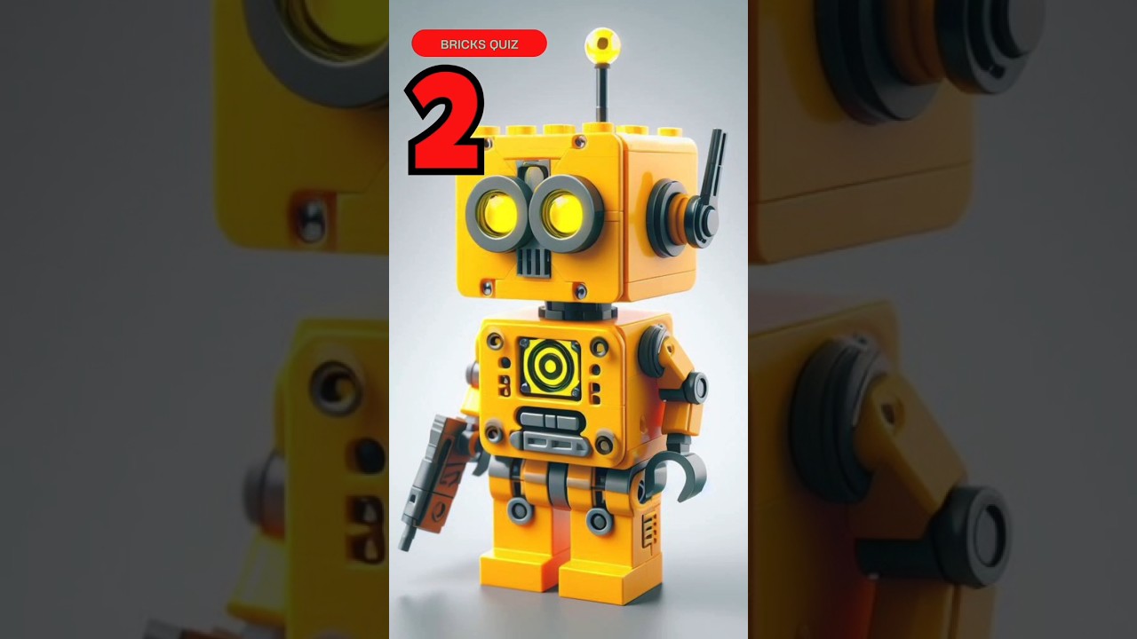 Set of LEGO robot minifigures by AI p.1 