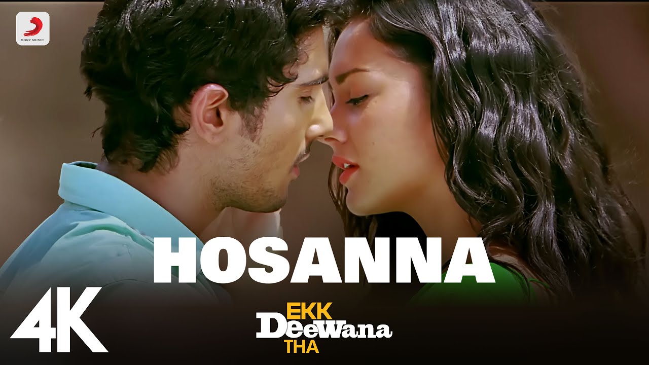 Hosanna   Ekk Deewana Tha  ARRahman Amy Jackson  Prateik Babar L eon  Suzanne  4K Video