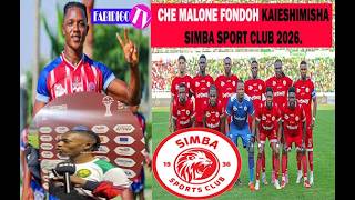 EXCLUSSIVE👍✔Che Malone Fondoh Kaipongeza Simba kutwaa kombe la MUUNGANO 2026.Pia kaishimisha Simba.