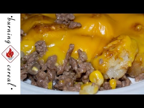 Cheesy Beef n TaterTot Casserole - Recipe