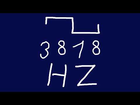 3818 hz square
