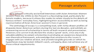 GRE4YOU.com : TIPS ON GRE VERBAL REASONING- READING COMPREHENSION