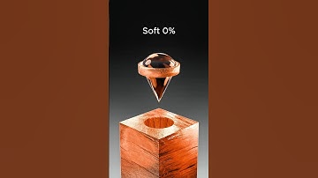 0% vs 100% 3D Soft Body Simulation in Blender 3D