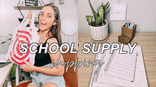 PREPARING FOR THE FALL SEMESTER- my classes & school supply shopping!! | Aubrey Meckiah