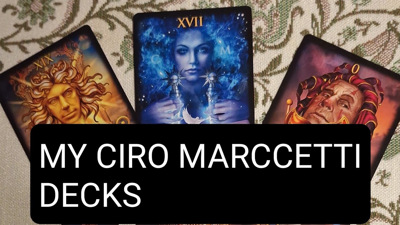 My CIRO MARCHETTI decks 