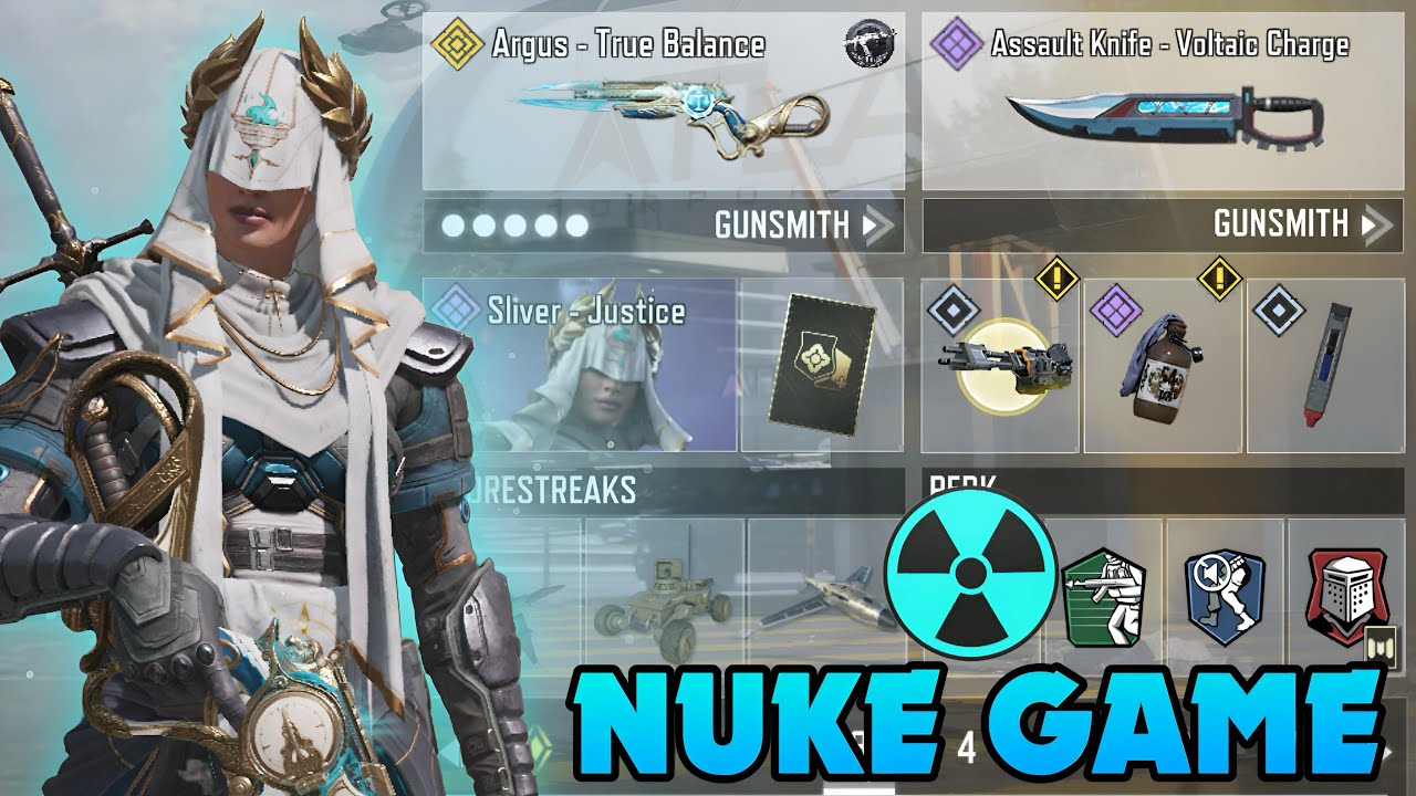 Nuke Gameplay with Legendary Argus True Balance COD Mobile