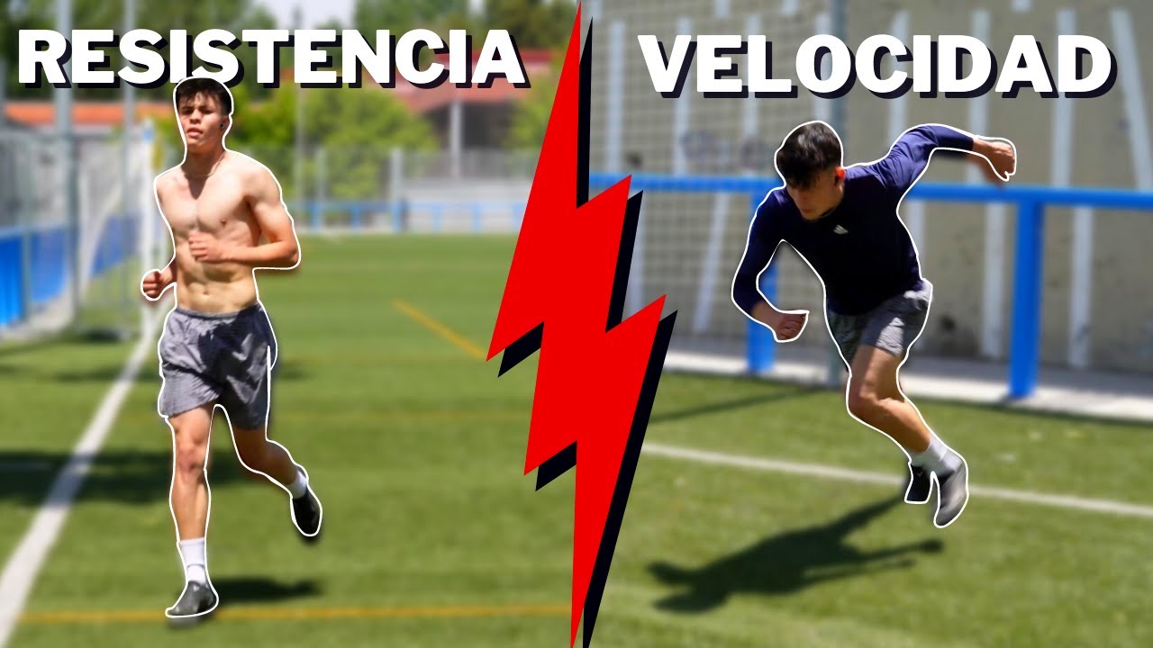Entrenamiento completo de VELOCIDAD y RESISTENCIA para futbolistas