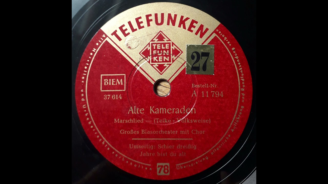 Alte Kameraden - Carl Teike - Grosses Blasorchester mit Chor