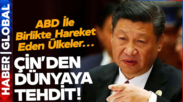 Çin Dünyayı Tehdit Etti! ABD ile Birlikte Hareket Eden Her Ülke İçin Bakın Ne Karar Verdi!