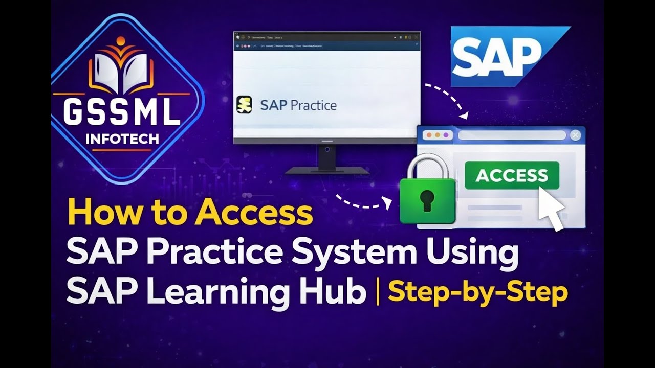 How to Access SAP Practice System Using SAP Learning Hub | Step-by-Step