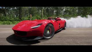 Ferrari Monza SP2 Drifting - Insane V12 Sound #shorts