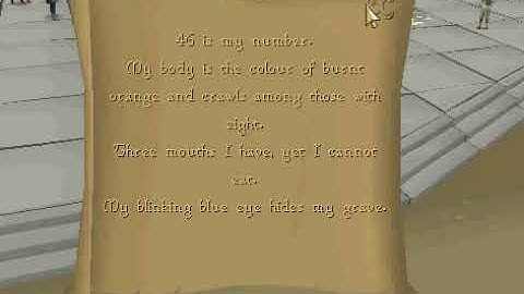 Hard Treasure Trails Clue Scroll.