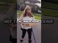 She Took the Package… Then Played the Victim