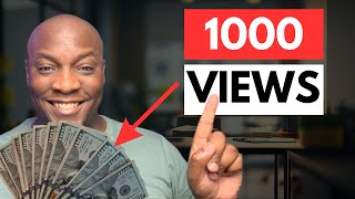 How Much YOUTUBE PAYS You For 1,000 Views In 2024