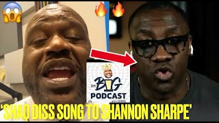 Shaq DROPS SHANNON SHARPE DISS SONG \& FLAMES HIM For Calling Him Out