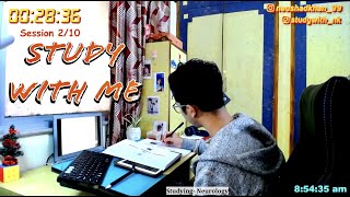 STUDY WITH ME  LIVE Pomodoro | 12 Hours screenshot 2