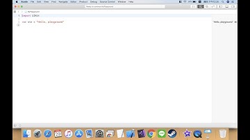 xcode 教學 playground 1 開啟及基本介面介紹