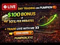 Get Paid to Trade? 👀 LIVE on Pumpkin 🎃