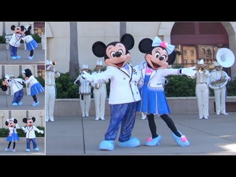 ºoº TDS ディズニーシー ウェルカムバンドでミニーちゃんのキス