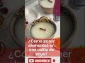 ¿Cómo decorar una vela de soya? #velas #diy