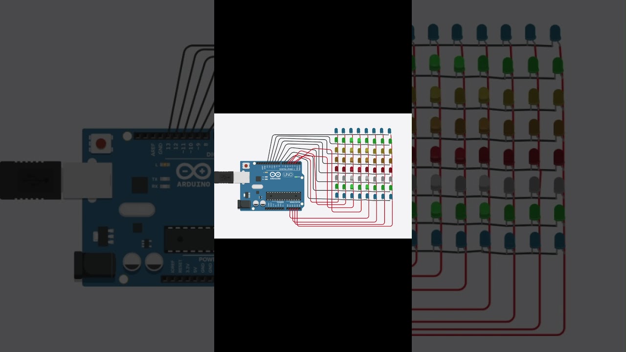💡 8x8 LED Matrix Display with Arduino | Scrolling Text & Animation Project 🔥