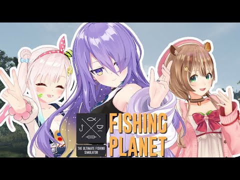 【Fishing Planet】Minggu malah mancing bersama AREA15【Moona | hololive ID】