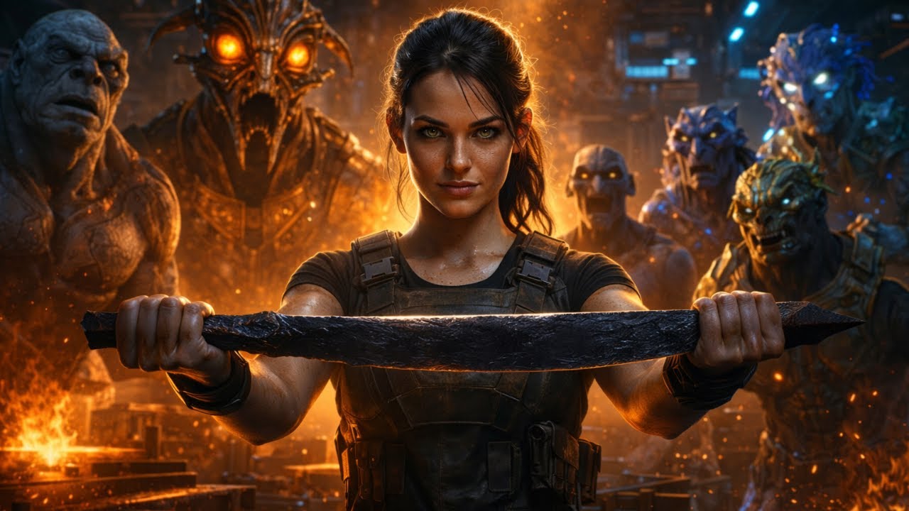 The Class Was Told to Forge a Blade — The Human Girl Sharpened a Piece of Bone| HFY SCIFI BEST STORY