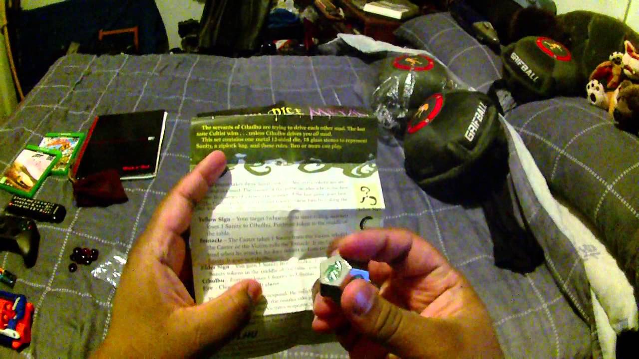 BeastDude's Gaming Corner: Cthulhu Dice Metal