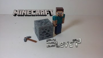 Video Review of the Minecraft Series 1: Steve? Figure