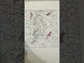 Day 8-10 - Progress - Tiger Motif #charging #tiger #sketch #tattooideas #buddhist #japaneseinspired