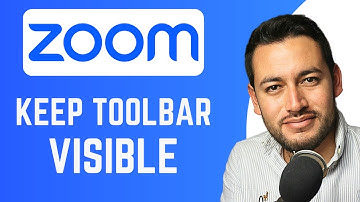 How To Keep Toolbar From Disappearing on Zoom | Keep Toolbar Visible | Zoom Tutorial