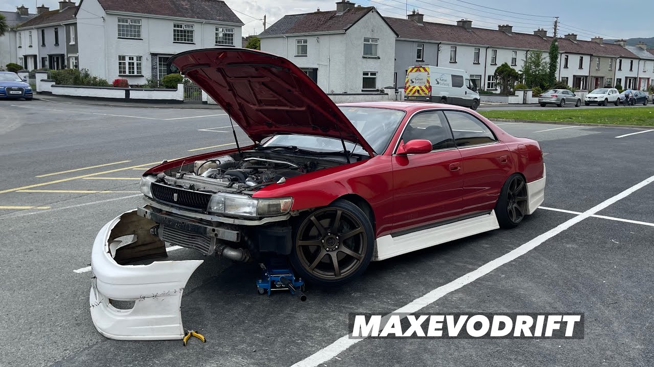 Готовлю ЧАЙЗЕР JZX90 на ДРИФТ день / Гидроручник на вторые суппорта ...