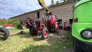🔧 MTS 80 Reparatur mit 182 frondlader | Simmering am Ausrücklager wechseln 🚜