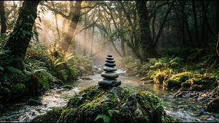 Deep Sleep Babbling Brook – Delta Waves, 528Hz Healing Frequency & Brown Noise