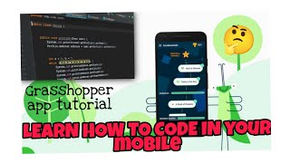 LEARN HOW TO CODE IN YOUR PHONE | Grasshopper app | Google screenshot 3
