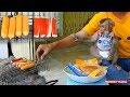 Lovely Mom Cooking Grilled Sausage For Baby Kako Eats | Baby Monkey Eating Grill Sausage